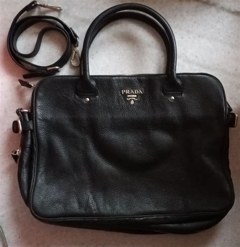 tas laptop prada